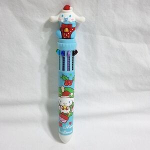 Cinnamoroll Sanrio Cute Christmas 10 Color Retractable Ballpoint Pen, NEW
